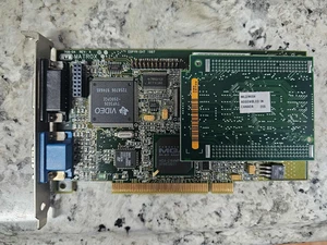 Rare 1997 PCI VGA Card Matrox Millennium II Rev: A MGA-2164WP 708-04 8 MB WRAM - Picture 1 of 5
