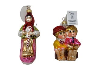 Christopher Radko Domingo Brunch Adorno de Navidad - Juego 2 piezas - NUEVO - ETIQUETAS - CAJA - Imagen 1 de 8