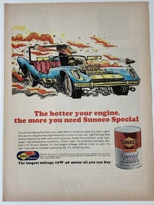 1971 Sunoco Special Motor Oil Print Ad 10W40 260 Powered - Picture 1 of 2