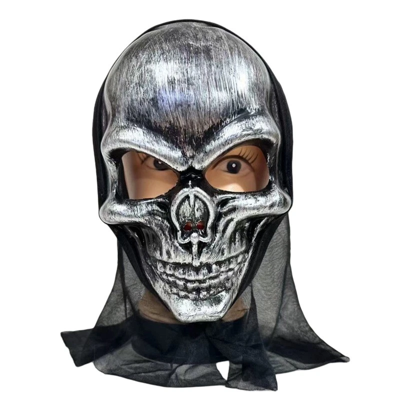 Hot Unisex Halloween Terror Mask Ball Performance Prop Veil Mask Party Prom - Image 1 of 4