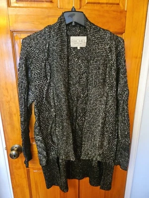 Suéter largo abierto gris para mujer Rachel Roy talla L  Foto 1 de 4