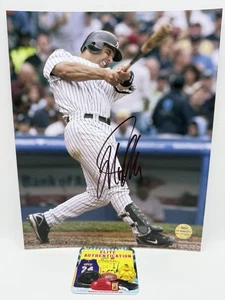 Jorge Posada Signed New York Yankees Catcher 8x10 Photo EA COA - Picture 1 of 3