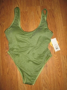 Womens NOEL HIGH LEG CHEEKY one piece bathing suit swimsuit XXL / 17 NWT - Picture 1 of 2