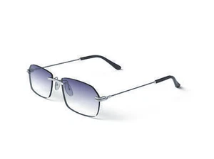 X-LAB Occhiali da Sole mod. PAROS ARGENTO / COBALTO SFUMATO Argento azzurro - Foto 1 di 3