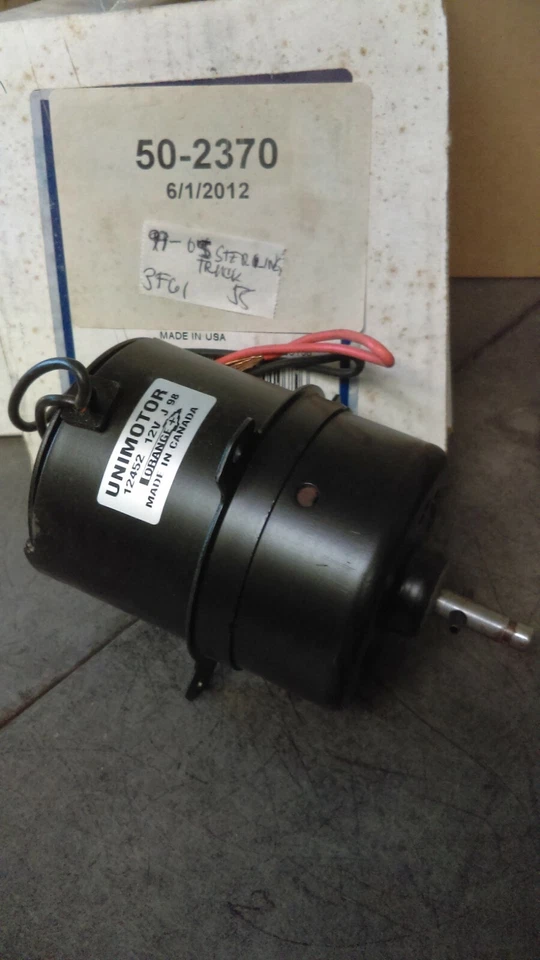 Motor soplador para camión Sterling 1999-2005 L9500 50-2370 **Nuevo** Foto 1 de 1