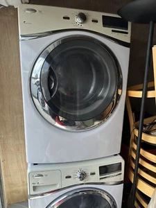 Whirlpool Duet Washer and Dryer Set Including (2) Pedestal drawers - Picture 1 of 2