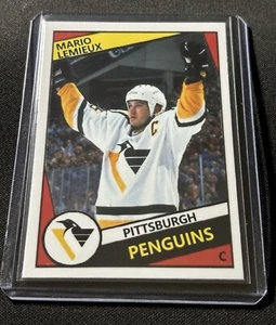 MARIO LEMIEUX PITTSBURGH PENGUINS ACEO ART CARD ORIGINAL DESIGN - Picture 1 of 1