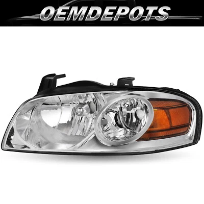 For 2004-2006 Nissan Sentra Sedan Halogen Left Driver Side Headlight Headlamp - Image 1 of 4