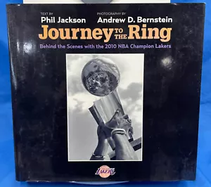 Los Angeles Lakers "Journey To The Ring" Collectable Book Text By Phil Jackson - Picture 1 of 4