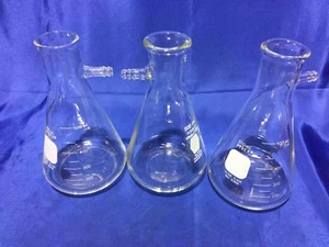3ea Pyrex or Kimax Heavy Wall Filter Flask 500mL - Picture 1 of 1