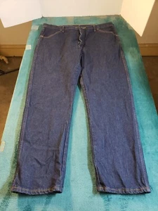 Rustler Jeans Sz 40x32 Mens Blue Pants Cotton Denim Casual Mid Rise Straight - Picture 1 of 12