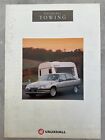 Vauxhall Towing UK Market Car Sales Brochure - February 1991