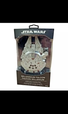 Star Wars Millennium Falcon Wireless Charge Pad For Apple & Samsung & More - Image 1 of 4