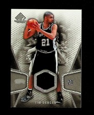 2007-08 Tim Duncan Upper Deck SP Game Used #140 Game Worn Patch