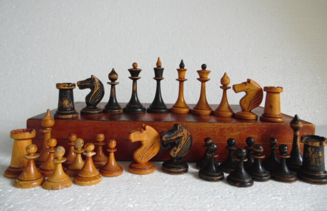 Chess Sets of Major Tsarist and Soviet Events, 1909-1941 – Soviet and Late  Tsarist Chess Sets