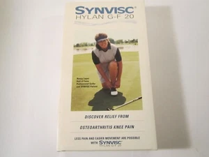 VHS Documentary SYNVISC HYLAN G-F 20 2002 Osteoarthritis Pain PROMO [12R1] - Picture 1 of 2