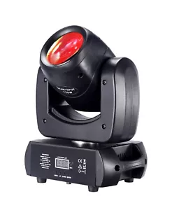 DJXFLI 120W LED Moving Head Lights Beam Spot Wash GOBO 18 Face Roto Prism - Picture 1 of 5