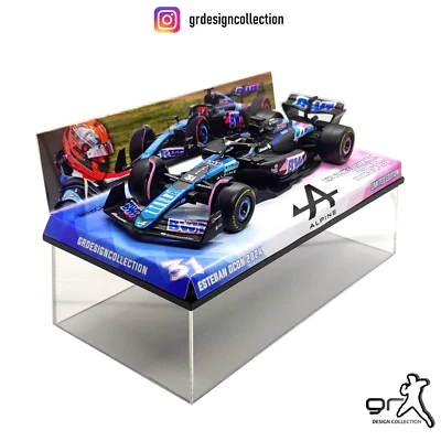 Esteban Ocon - BWT Alpine F1 Team A524  - F1 Japanese GP 2024 / Burago / 1:43 - Immagine 1 di 4