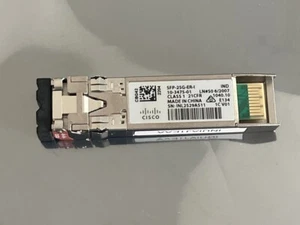 Cisco SFP-25G-ER-I 25G 40km SMF Industrial Temperature SFP Module W/H #M15-71 - Picture 1 of 5