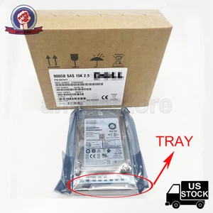 Dell ST900MP0026 XTH17 0XTH17 900GB 15K 2.5" SAS 12Gbps HDD v6 W TRAY - Picture 1 of 5