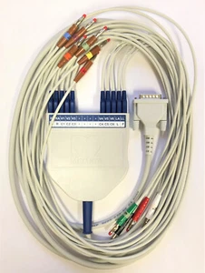 Mortara/Burdick 9293-040-50 cavo paziente 10 piombo - Foto 1 di 1