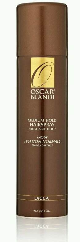 NEW OSCAR BLANDI MEDIUM HOLD HAIRSPRAY 7 OZ  LACCA - Image 1 of 1