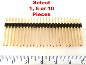 SAE CHD6950-W3S 50 Way DIL PCB Header Gold 12mm Pins OM0929C - Bild 1 von 3