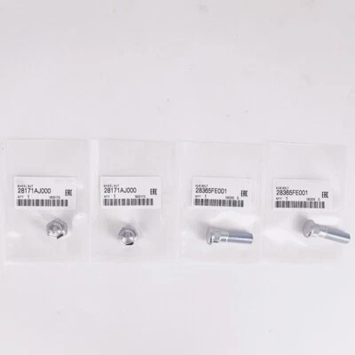 For Subaru 2005-2025 Wheel Hub Bolt & Nut SET of 2 28171AJ000 & 28365FE001 - Image 1 of 4