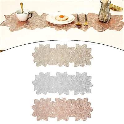 Sleek and Modern PVC Table Mats Elevate Your Home Aesthetic Effortlessly - Image 1 of 4