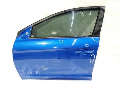 2017 2018 2019 2020 Hyundai Elantra OEM Front Left Door N4B Electric Blue Ding - Image 1 of 4
