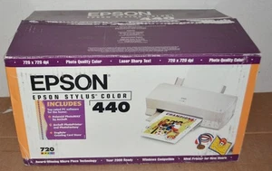 Epson 440 New Old Stock Printer From 1999 Stylus Color 720 DPI - Picture 1 of 10