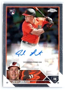 2023 Topps Chrome Update #AC-JLE Josh Lester Autographs - Picture 1 of 2