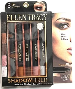 Shadowliner 5 Pezzi Pastelli Occhi Multiuso Colore Occhi Miscelabile di Ellen Tracy - Foto 1 di 4