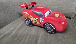 Disney Store Exclusive Pixar Cars Lightning McQueen Plush 13" - Picture 1 of 2