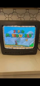 Vintage Toshiba 13A21 13” CRT Television Retro Video Gaming TESTED No Remote - Picture 1 of 6
