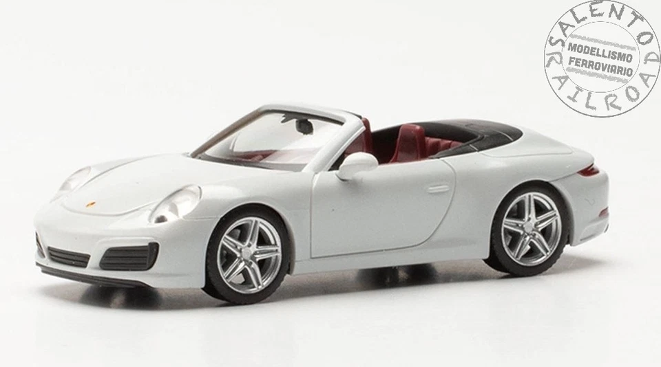 Herpa 032674-002 - 1:87 H0 - White Porsche Coupe - Image 1 of 1