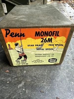 Carrete de metal monofilamento de 26 m Star Drag de Penn Reels Foto 1 de 4