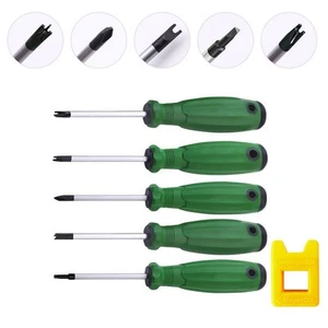 Magnetic Screwdriver Set with Triangular U Y Inner Cross Tools for Repair - Picture 1 of 12