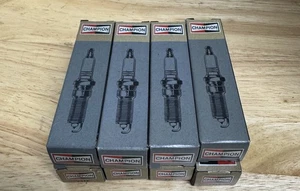 Champion 7318 Double Platinum Spark Plugs 8 Pcs - Picture 1 of 5