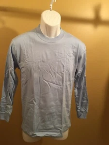 Hanes Jungen Langarm bulliges T-Shirt hellblau Große 14/16 - Bild 1 von 2