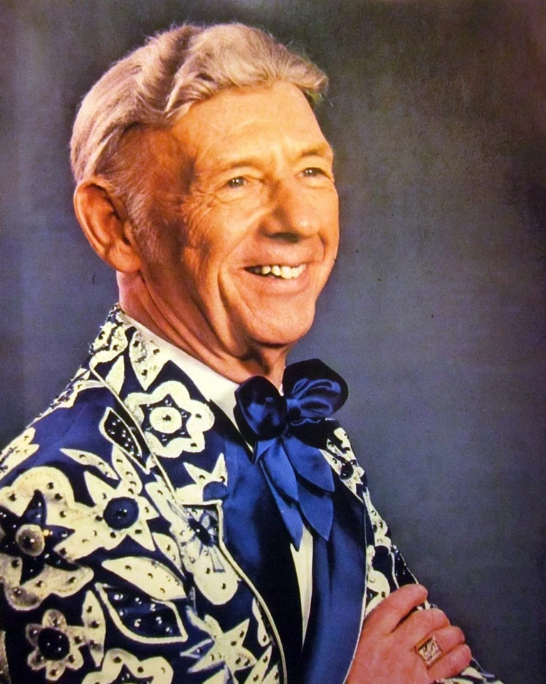 HANK SNOW I'm Movin' On country clipping 1980s color photo Grand Ole Opry yodel - Image 1 of 1