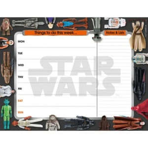 Almohadilla de escritorio semanal sin fecha de Star Wars planificador de listas de tareas - Imagen 1 de 4