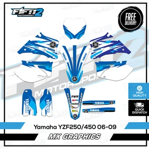 Mittelklasse Yamaha YZ250f YZ450f 2006 2007 2008 2009 Grafikkit YZf 250 - Bild 1 von 5