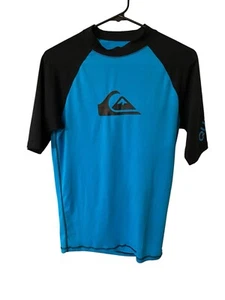 Camiseta de ropa deportiva Quicksilver para hombre, protección UV, correr/ciclo/pescar mediana - Imagen 1 de 6