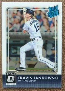 2016 Donruss Optic Rated Rookie Travis Jankowski San Diego Padres #57 - Picture 1 of 2
