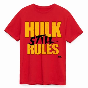 NEW VTG WWF WWE WCW Hulk STILL Rules 1990s Hulk Hogan Hulkamania Shirt S-3XL - Picture 1 of 2
