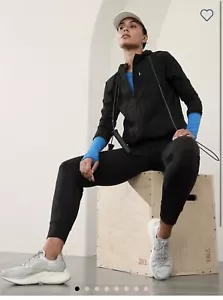 Athleta Rainier Mid Rise Jogger Gr. M Medium | schwarz #488459 - Bild 1 von 7
