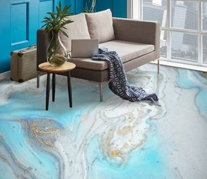 3D Blue Texture FZ2781 Floor WallPaper Murals Epoxy Floor Print Decal UK Amy - Picture 1 of 6
