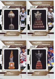 U PICK LOT 2022-23 22-23 O-Pee-Chee OPC TROPHY WINNERS MANUFACTURED PATCH cards - Picture 1 of 5