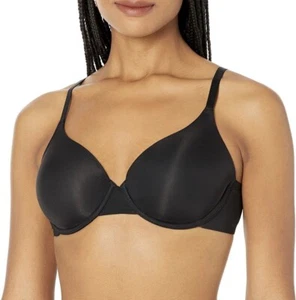 Women's Classic T-Shirt Bra 36DD Black Underwire Amazon Essentials NWT - Picture 1 of 13